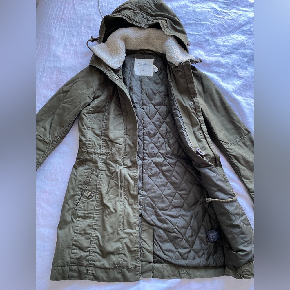 H&M Olive Winter Jacket
